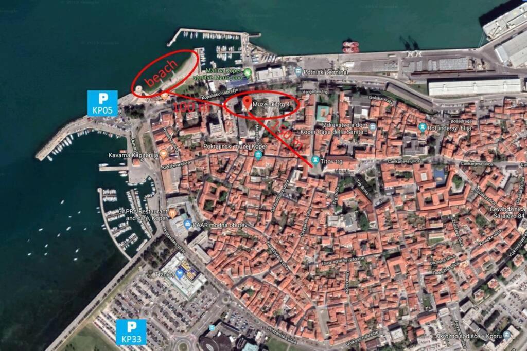 Apartma Milena Koper Eksteriør billede